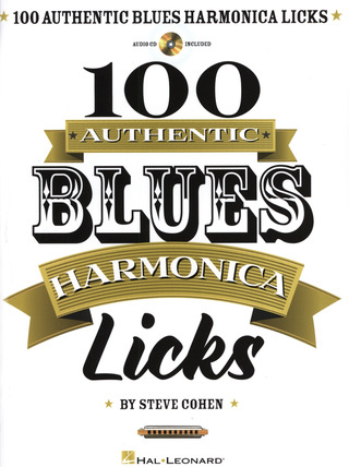 Steve Cohen - 100 Authentic Blues Harmonica Licks