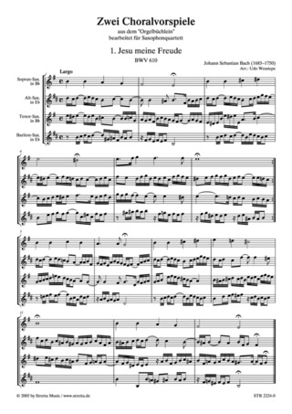 Johann Sebastian Bach - Zwei Choralvorspiele