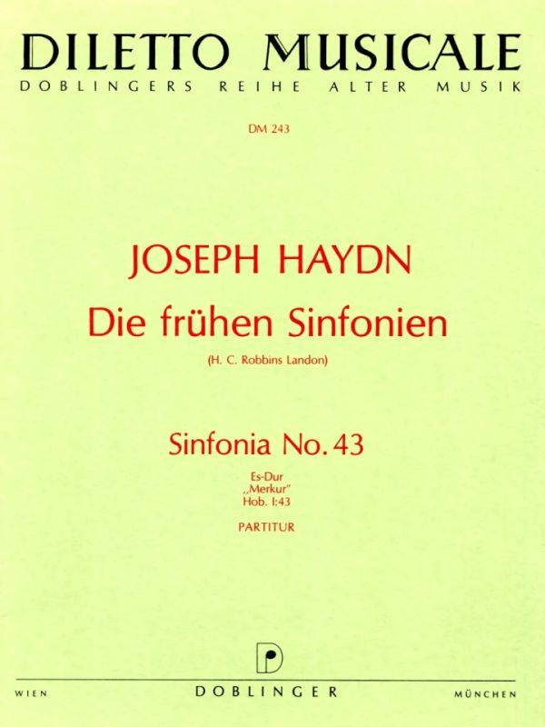 Joseph Haydn - Sinfonia Nr. 43 Es-Dur Hob. I:43