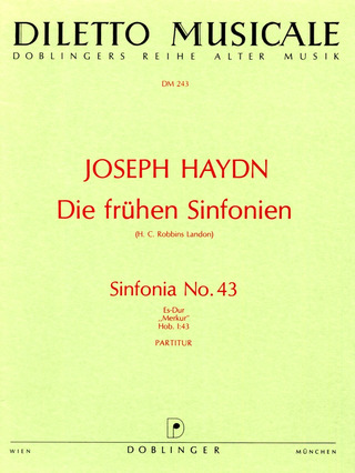Joseph Haydn: Sinfonia Nr. 43 Es-Dur Hob. I:43