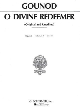 Charles Gounod - O Divine Redeemer!