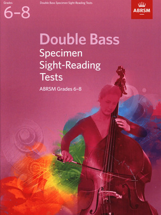 Beale Charles: ABRSM: Double Bass Specimen Sight-Reading Tests - Grades 6-8