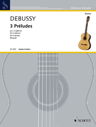 Claude Debussy - 3 Préludes
