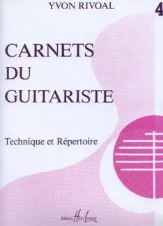 Yvon Rivoal - Carnets du guitariste Vol.4