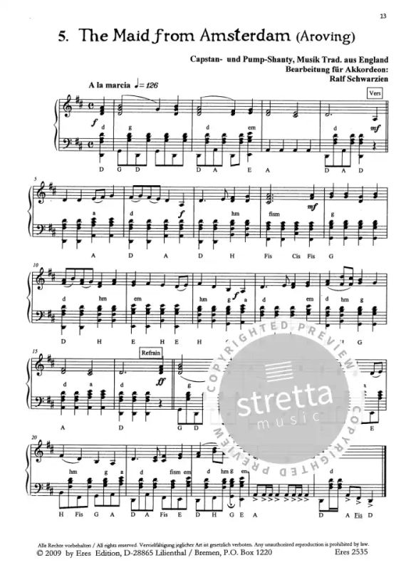 Blow The Man Down Buy Now In Stretta Sheet Music Shop