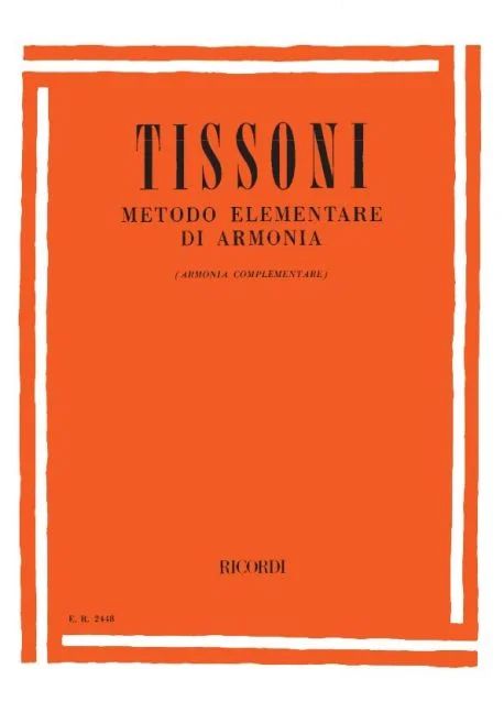 Francesco Tissoni - Metodo Elementare di Armonia