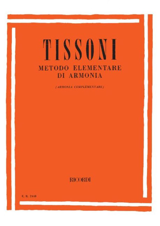 Francesco Tissoni: Metodo Elementare di Armonia