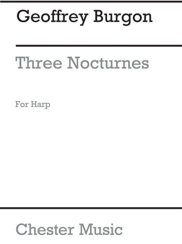 Geoffrey Burgon - Three Nocturnes For Harp