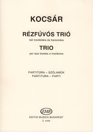 Miklós Kocsár - Trio