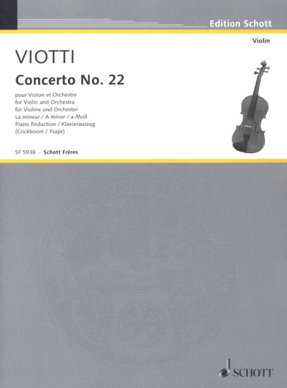 Giovanni Battista Viotti - Concerto n°22 A minor