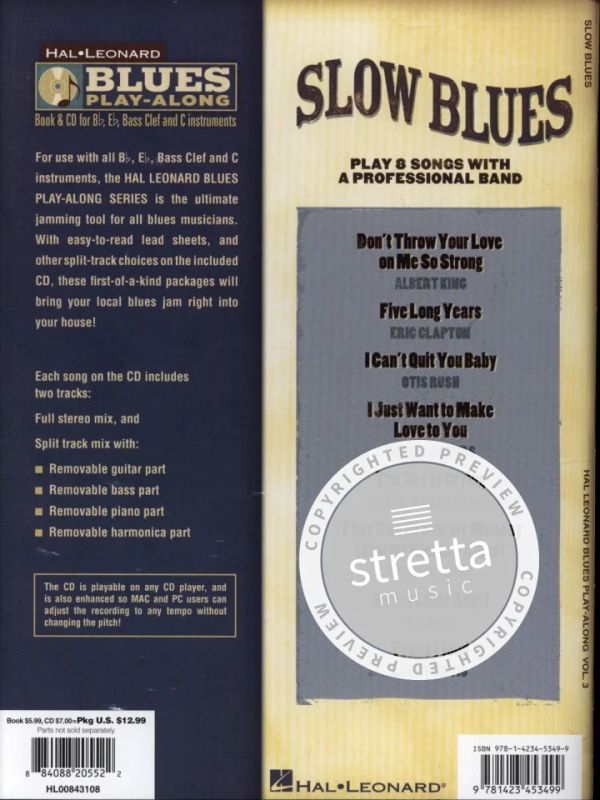 Blues Play–Along 3: Slow Blues