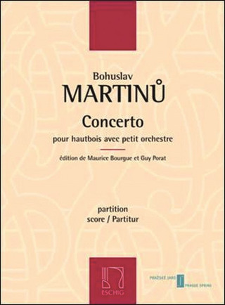 Bohuslav Martinů - Concerto für Oboe und kleines Orchester