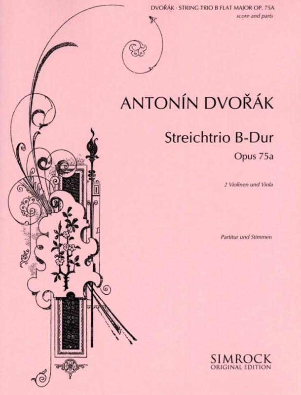 Antonín Dvořák - Streichtrio  B-Dur op. 75a (0)