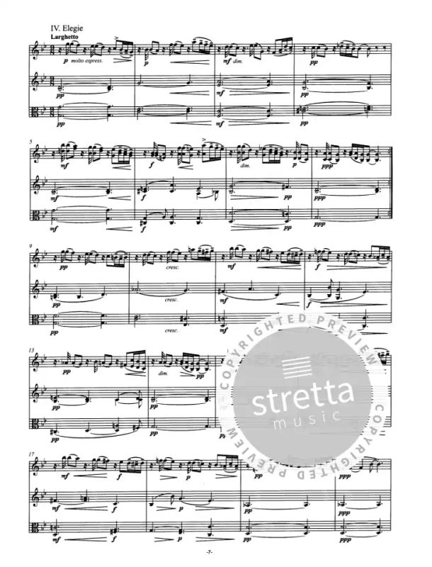 Antonín Dvořák - Streichtrio  B-Dur op. 75a (2)