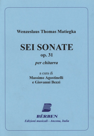 Wenzel Matiegka - Sei Sonate op. 31