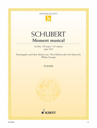 Franz Schubert - Moment musical