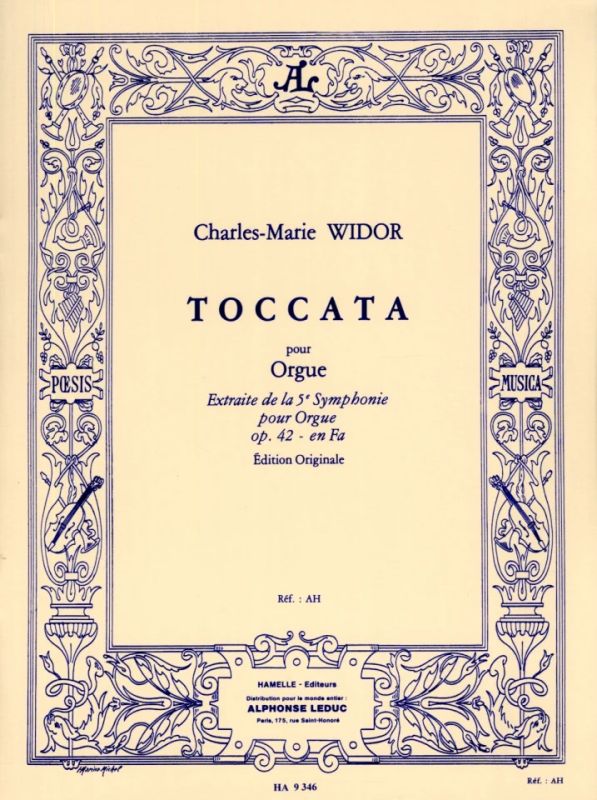 Charles-Marie Widor - Toccata-Extrait Symphonie N05
