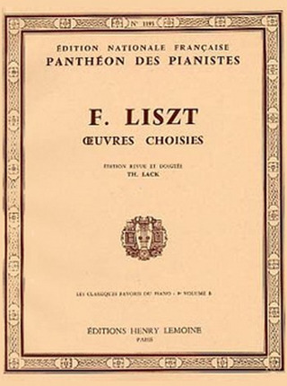 Franz Liszt - Classiques favoris Vol.9B