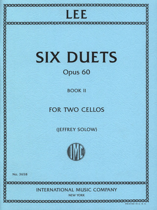 Sebastian Lee - Six Duets 2 op. 60