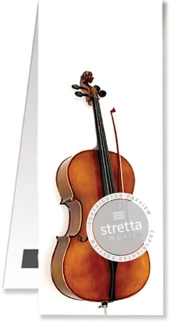 Magnetic Bookmark Cello