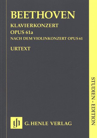 Ludwig van Beethoven - Klavierkonzert op. 61a