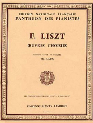 Franz Liszt - Classiques favoris Vol.9C
