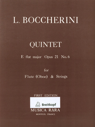 Luigi Boccherini - Quintett Es-dur op. 21/6