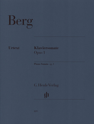 Alban Berg: Piano Sonata op. 1
