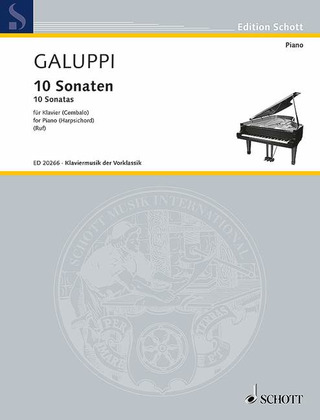 Baldassare Galuppi - 10 Sonaten