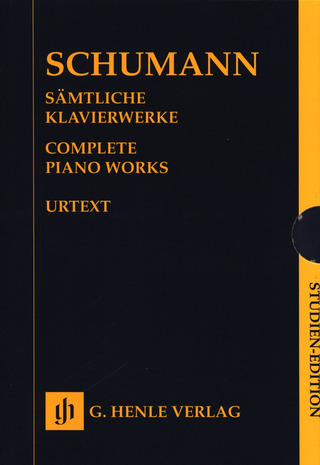 Robert Schumann: Sämtliche Klavierwerke im Schuber