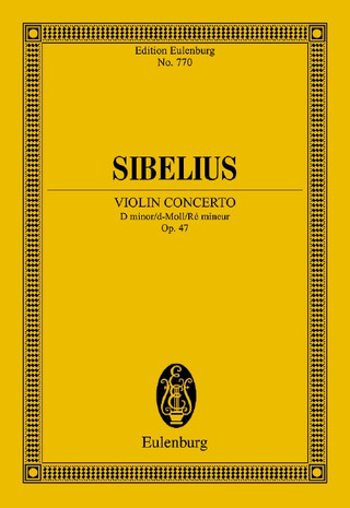 Jean Sibelius - Concerto for Violin and Orchestra D minor