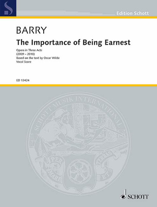 Gerald Barry - The Importance of Being Earnest