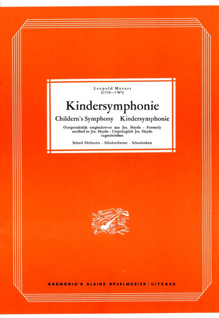 Leopold Mozart - Kindersymphonie
