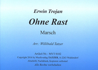 Erwin Trojan - Ohne Rast