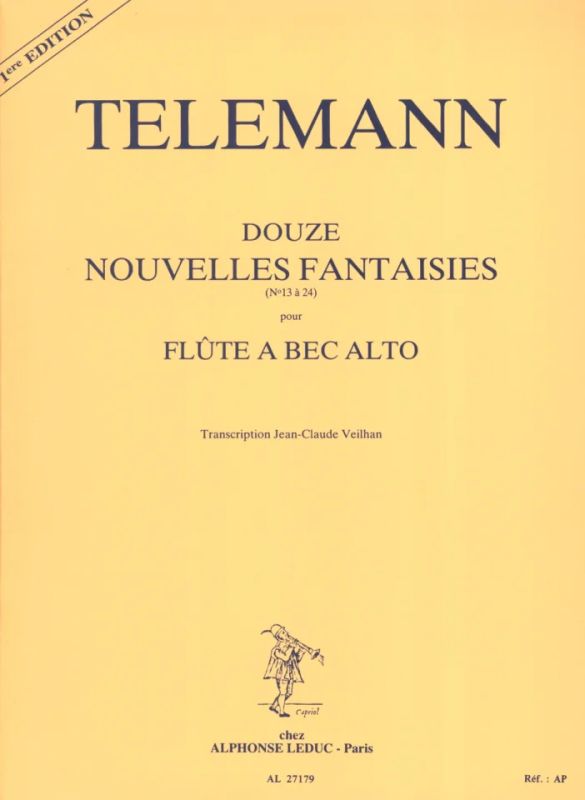 Georg Philipp Telemann - 12 Nouvelles Fantaisies