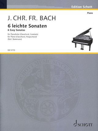 Johann Christoph Friedrich Bach - Sechs leichte Sonaten
