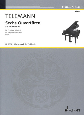 Georg Philipp Telemann - Six Ouvertures