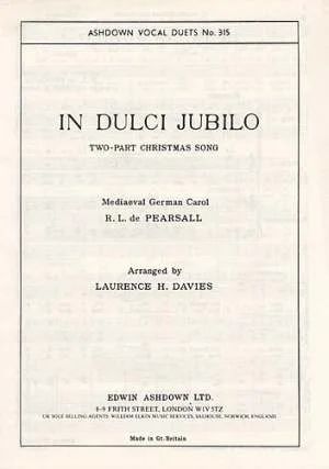 Robert Lucas Pearsall - In Dulci Jubilo