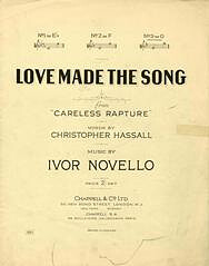 Ivor Novello - Love Made The Song (from 'Caresless Rapture')