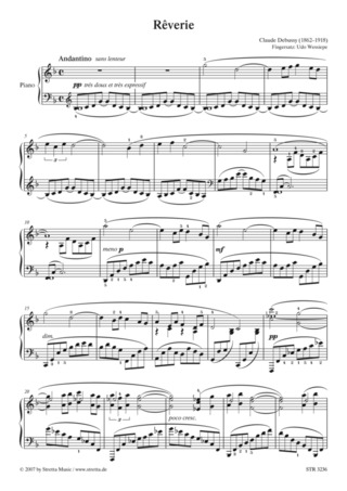 Claude Debussy - Rêverie