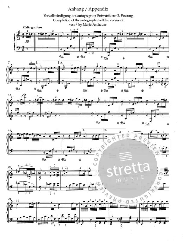 Ludwig van Beethoven - Bagatelle a-Moll WoO 59 (3)