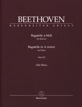 Ludwig van Beethoven - Bagatelle in A minor WoO 59