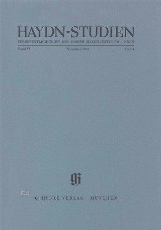 Haydn-Studien November 1994