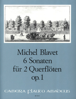 Michel Blavet - 6 Sonatas op. 1