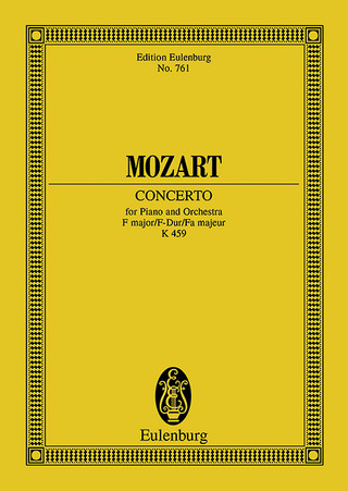 Wolfgang Amadeus Mozart - Konzert Nr. 19 F-Dur