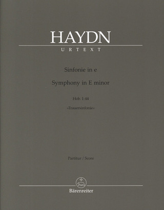 Joseph Haydn - Symphony in E minor Hob. I:44