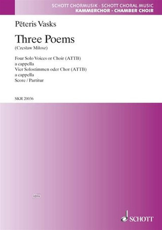 Peteris Vasks - Three Poems