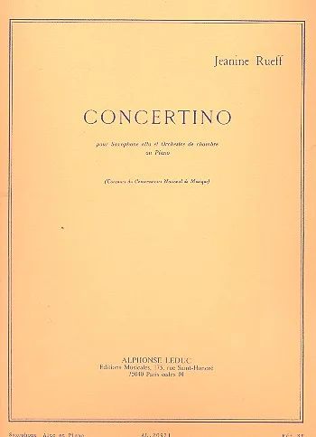 Jeanine Rueff - Concertino op. 17