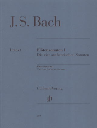 Johann Sebastian Bach - Sonates pour flûte 1