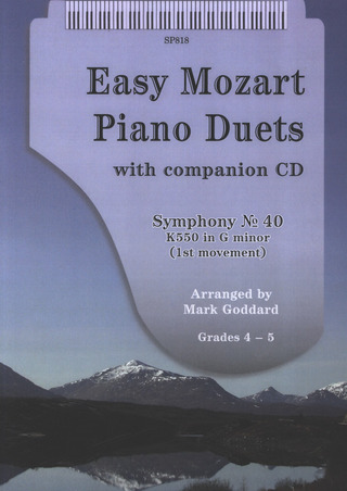 Wolfgang Amadeus Mozart - Easy Mozart Piano Duets - Symphony No.40